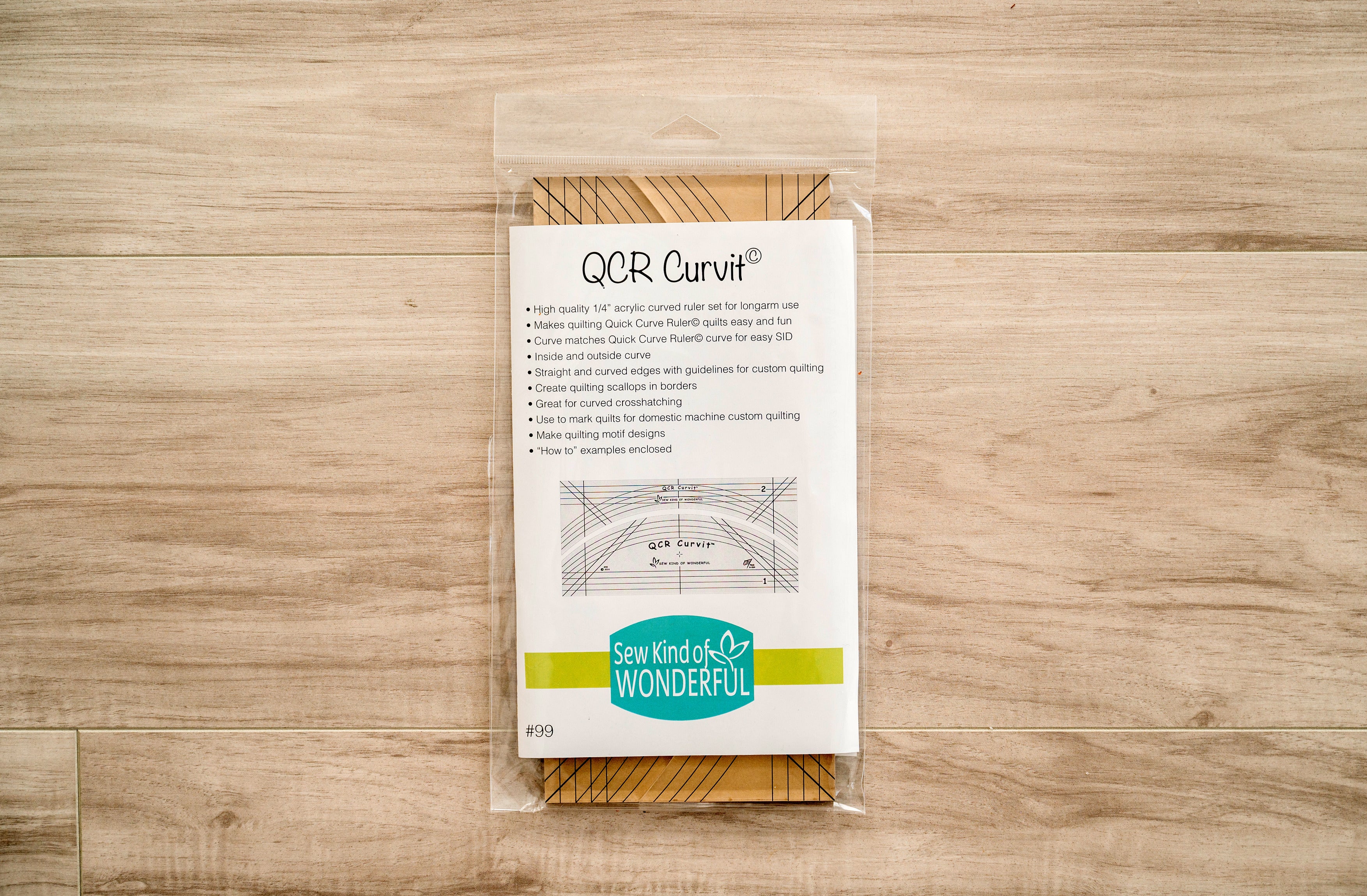 Curvit Long-arm Ruler Set (3-Pack)