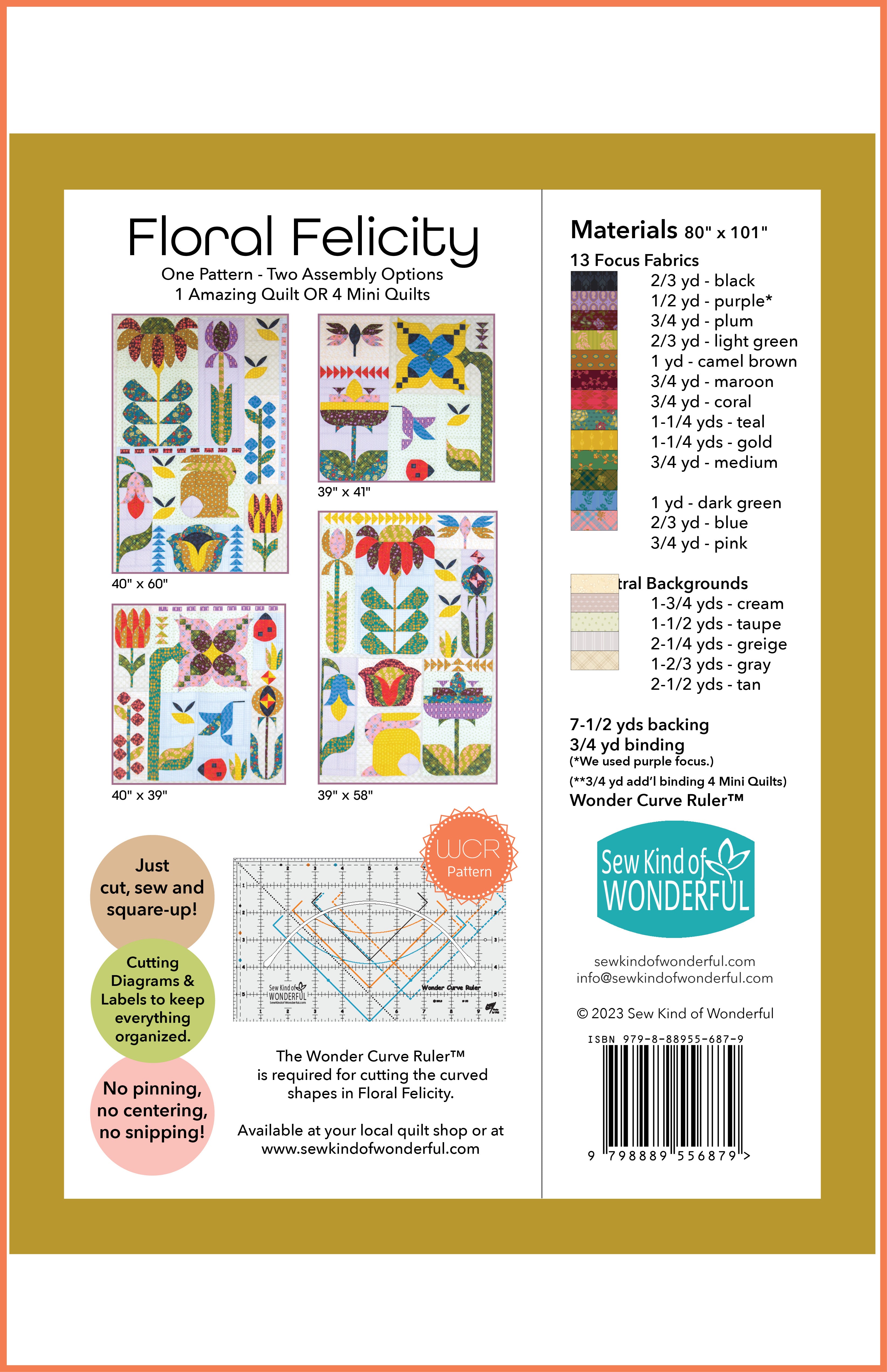 Floral Felicity Sampler Book