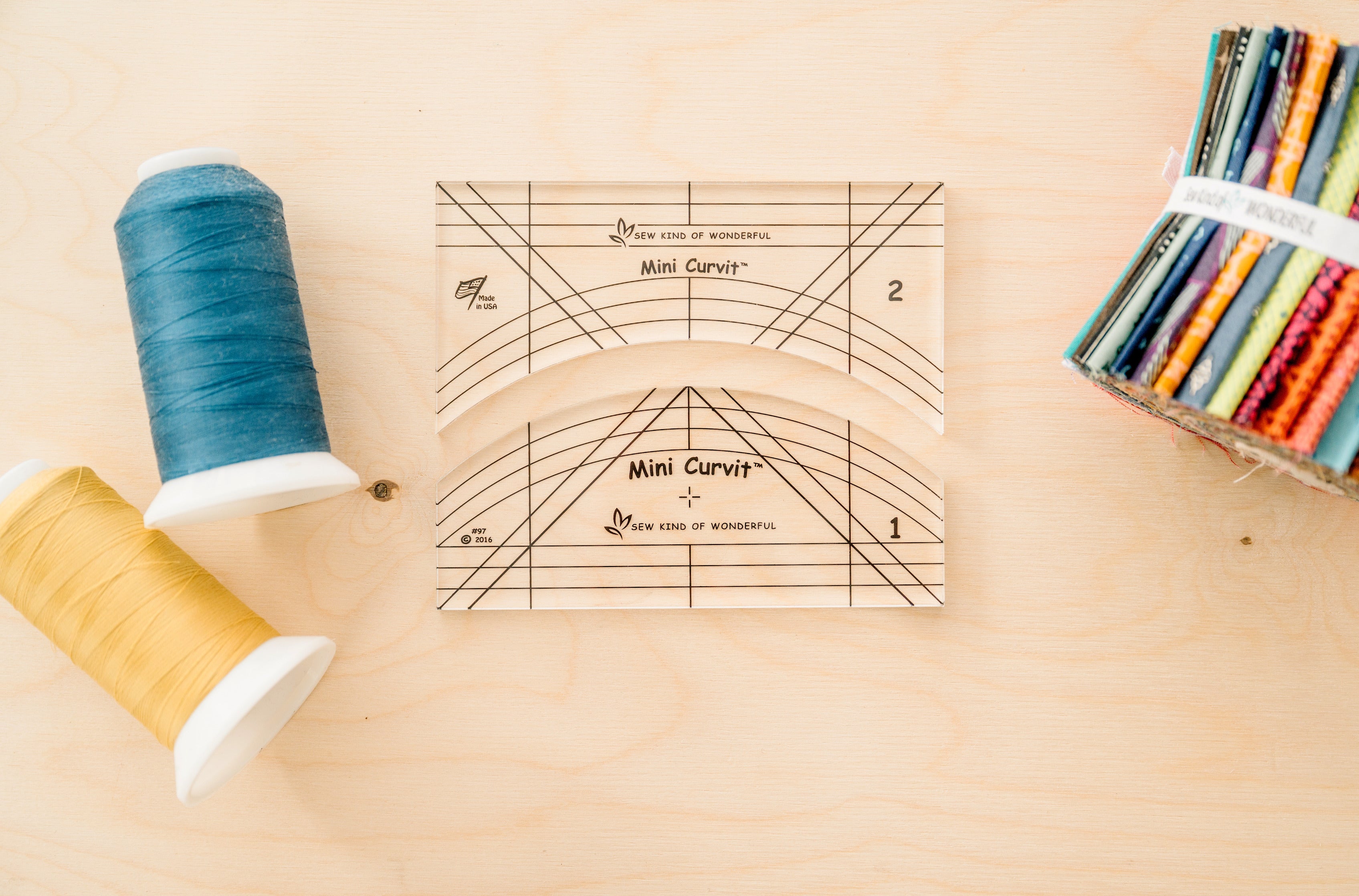 Mini Curvit Long-arm Ruler Set