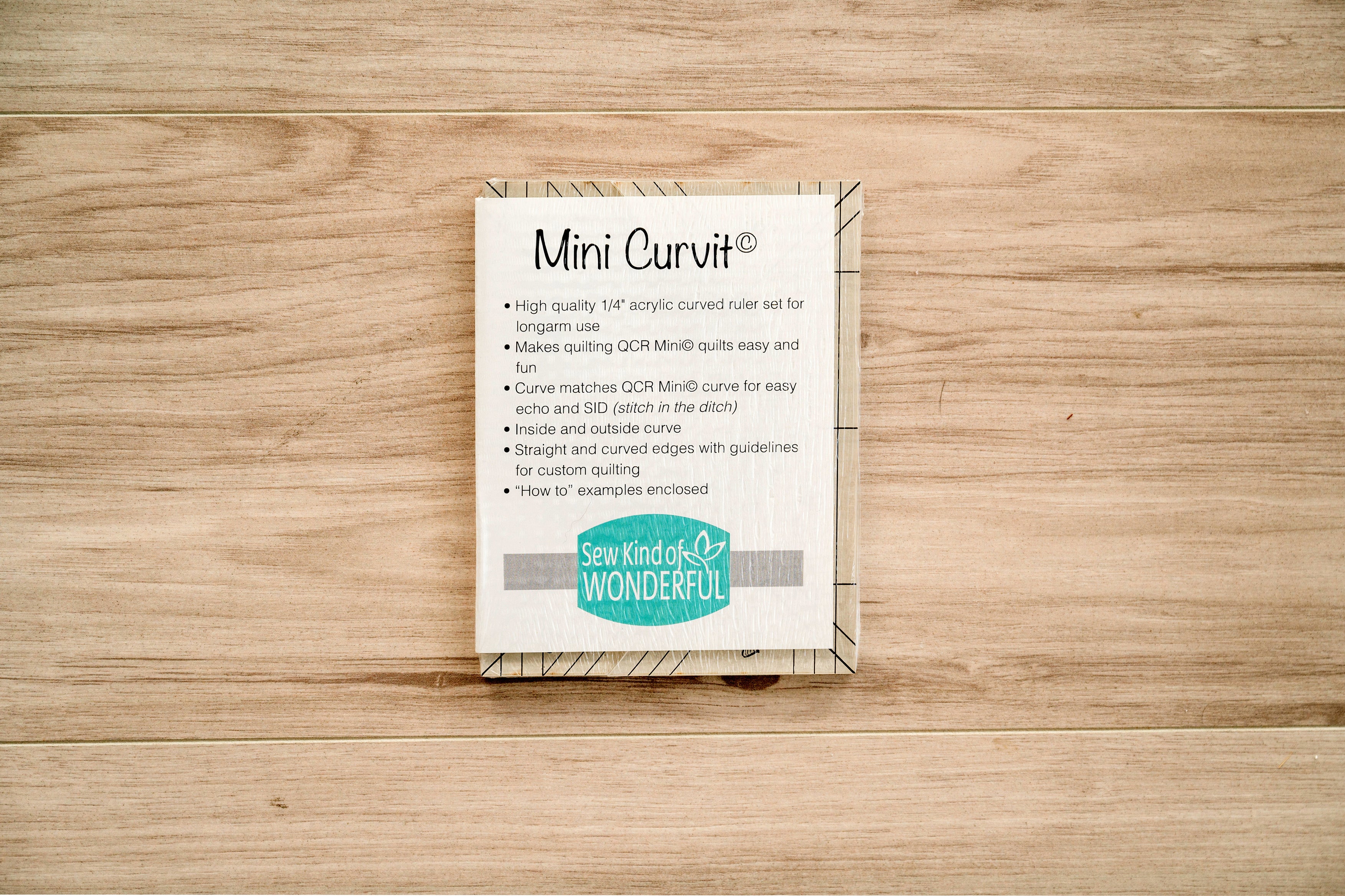 Mini Curvit Long-arm Ruler Set (3-Pack)