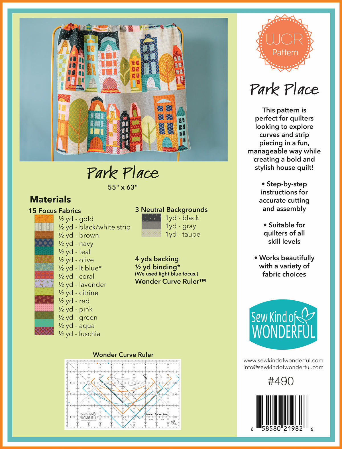 Park Place Quilt Pattern