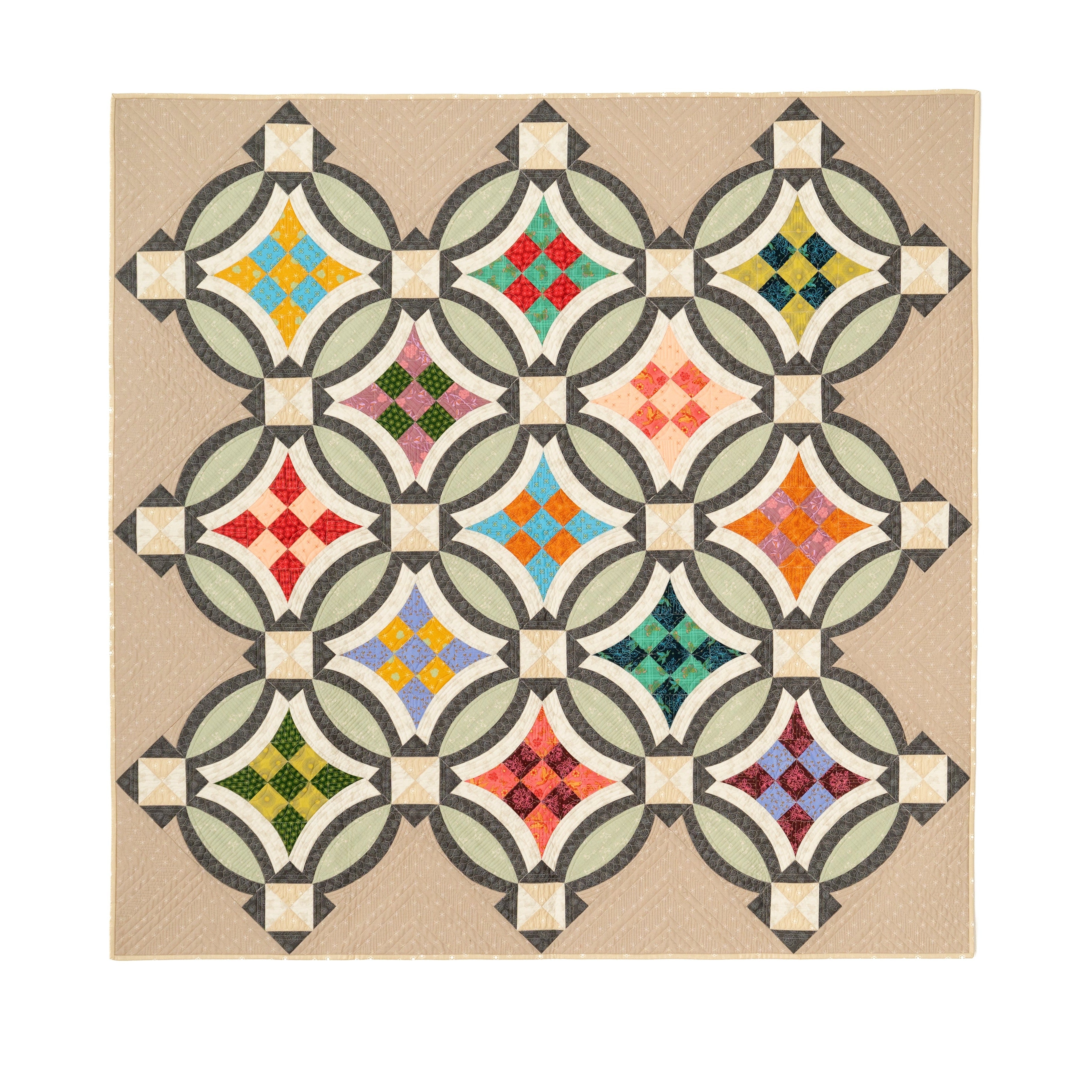 Nine Patch Revival Quilt Pattern (Paper)
