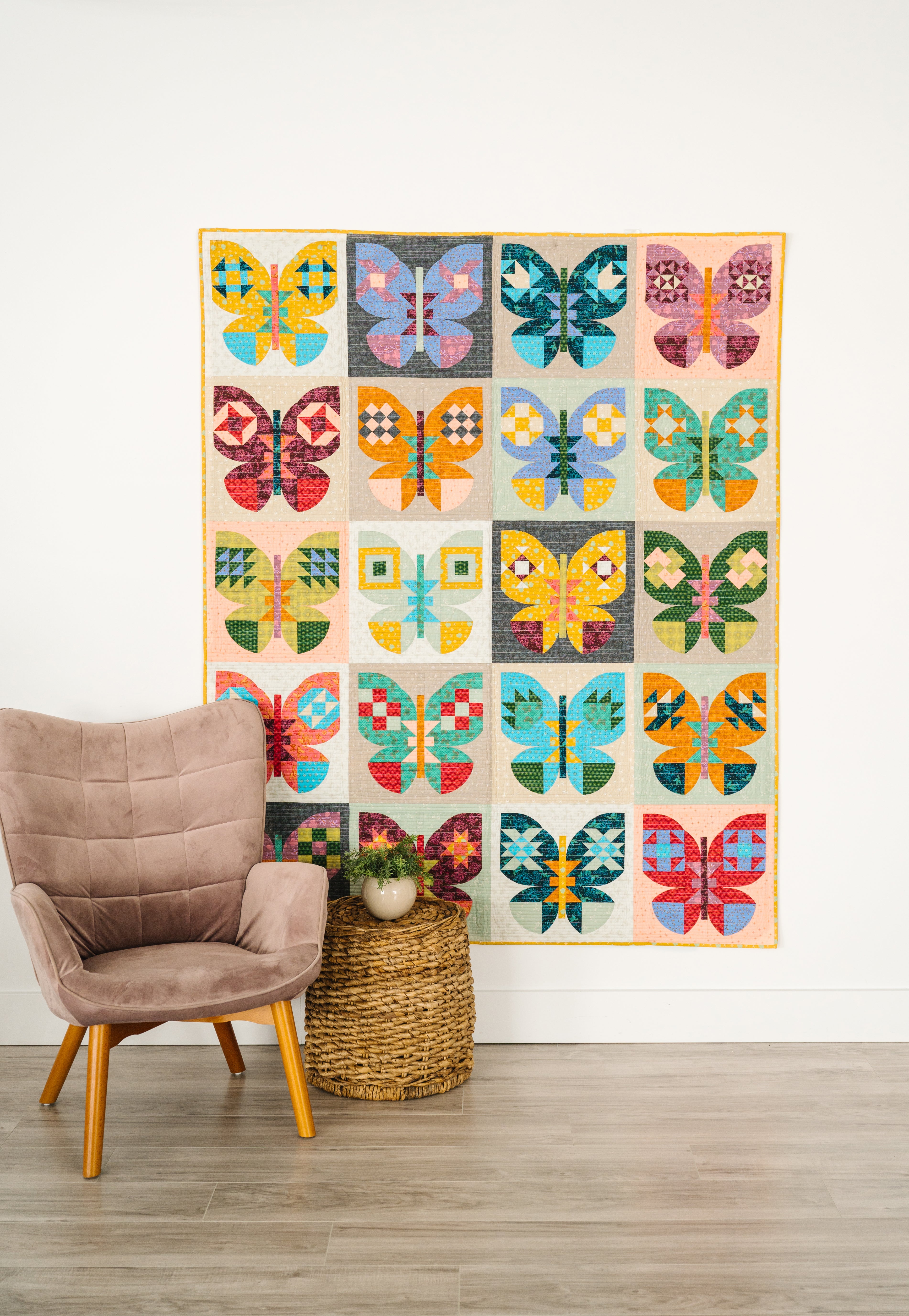 Field Cloth - Butterfly Fields Quilt Kit
