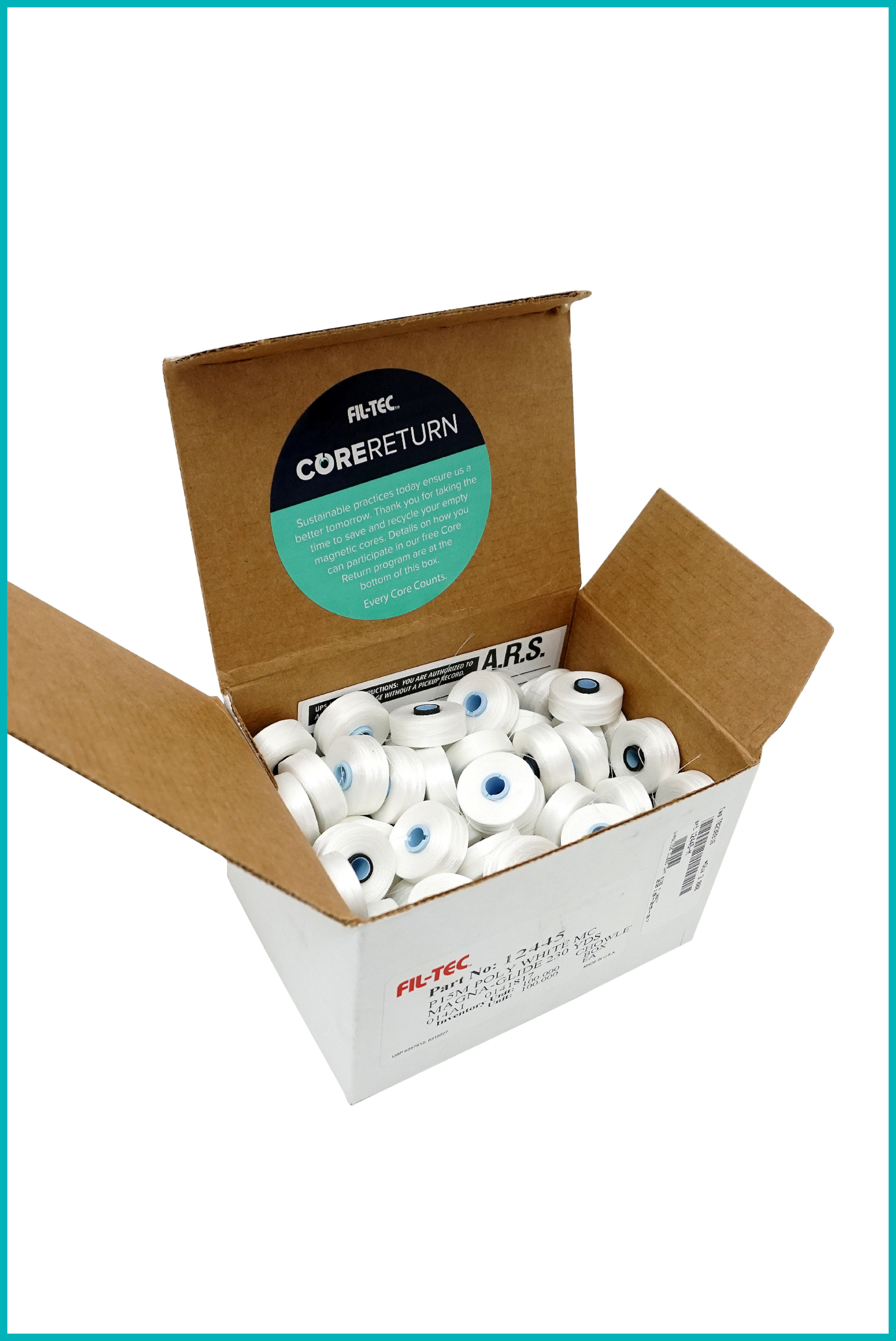 Jumbo Pre-Wound Bobbins by Fil Tec