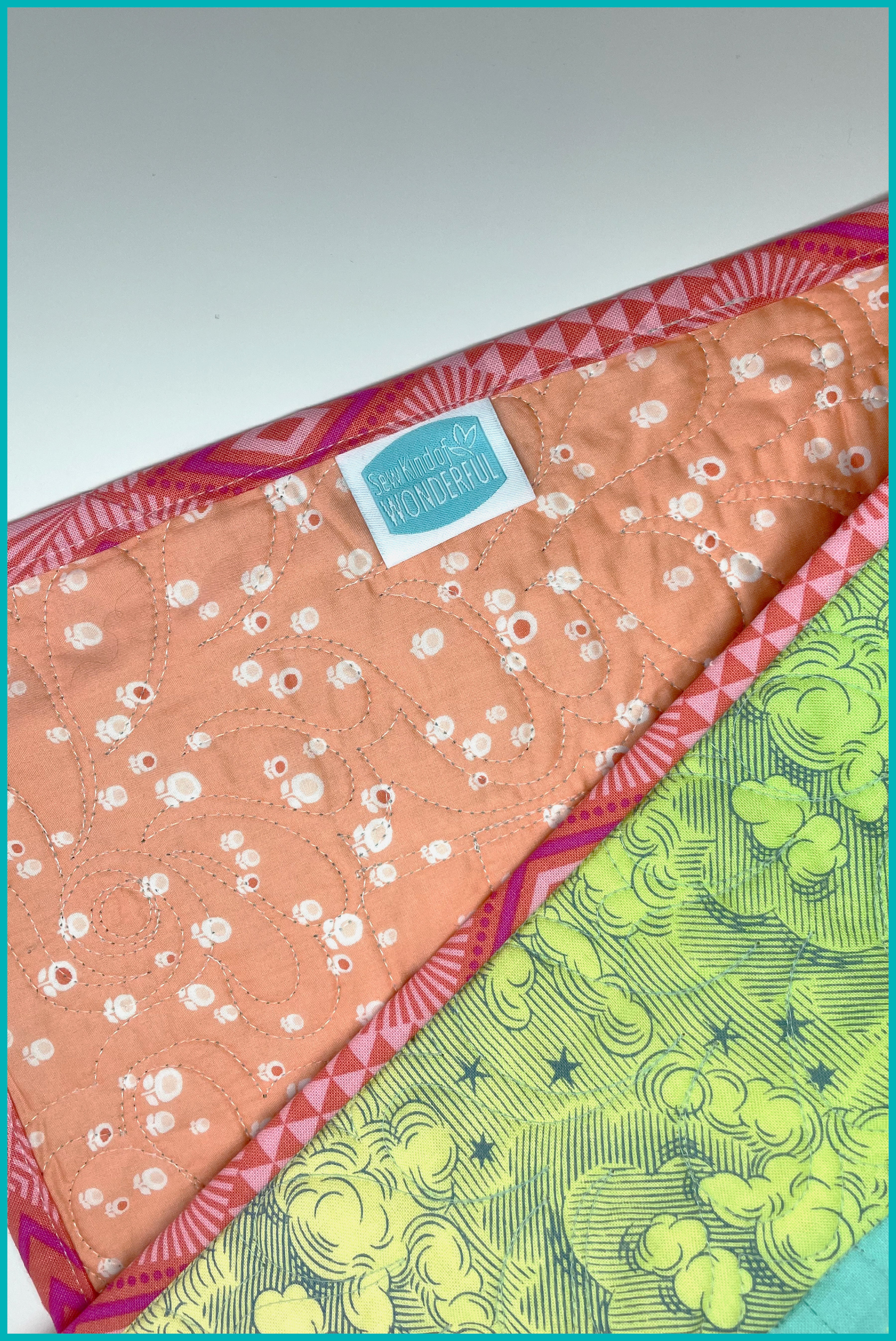 SKOW Quilt Label Brag Tag by Sew Kind of Wonderful