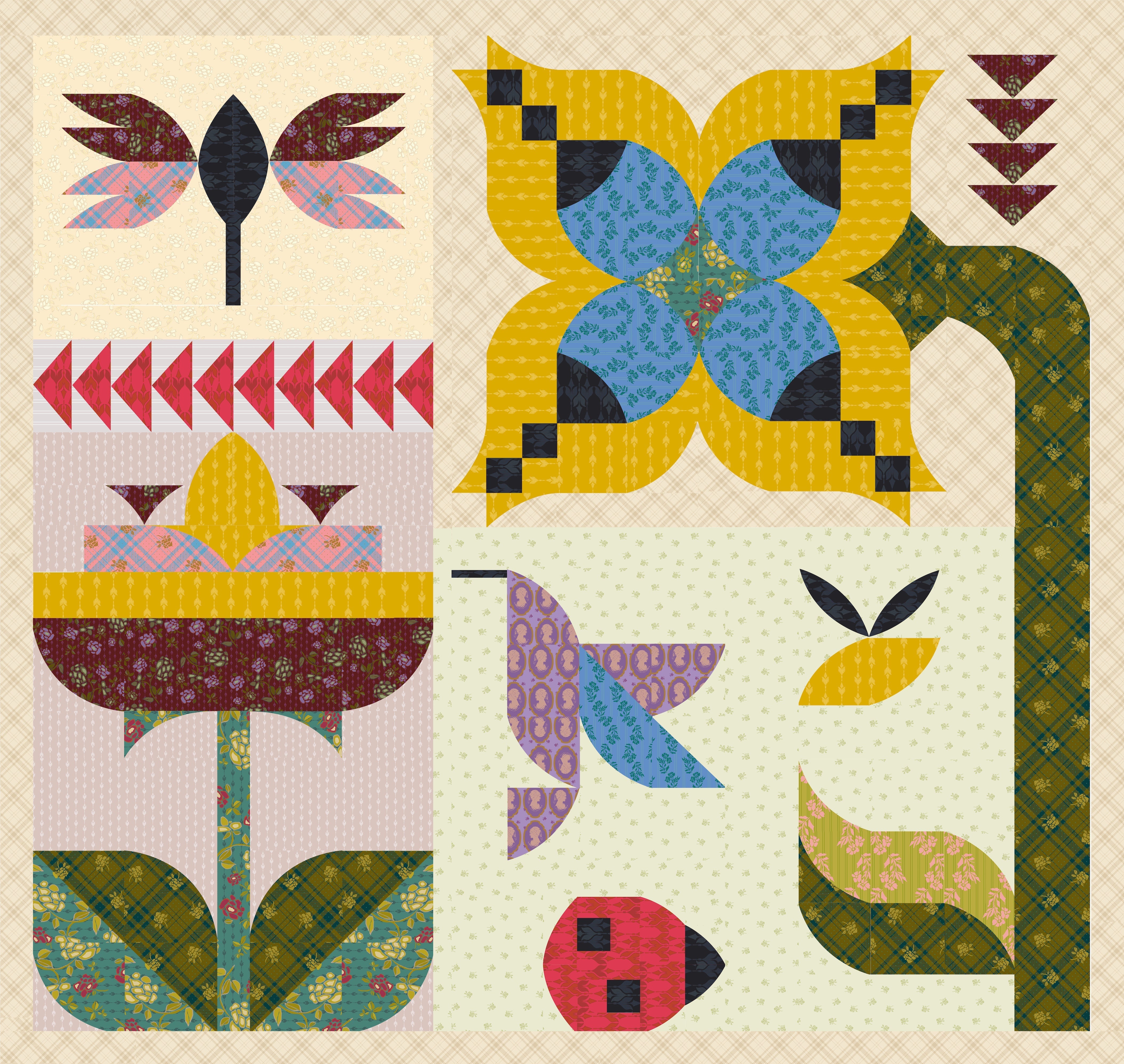 Floral Felicity Sampler Book (3-Pack)