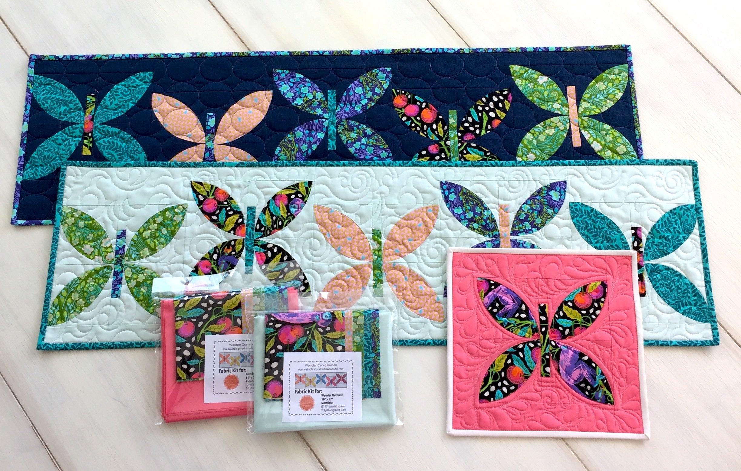 Wonder Flutters Runner Using the Wonder Curve Ruler