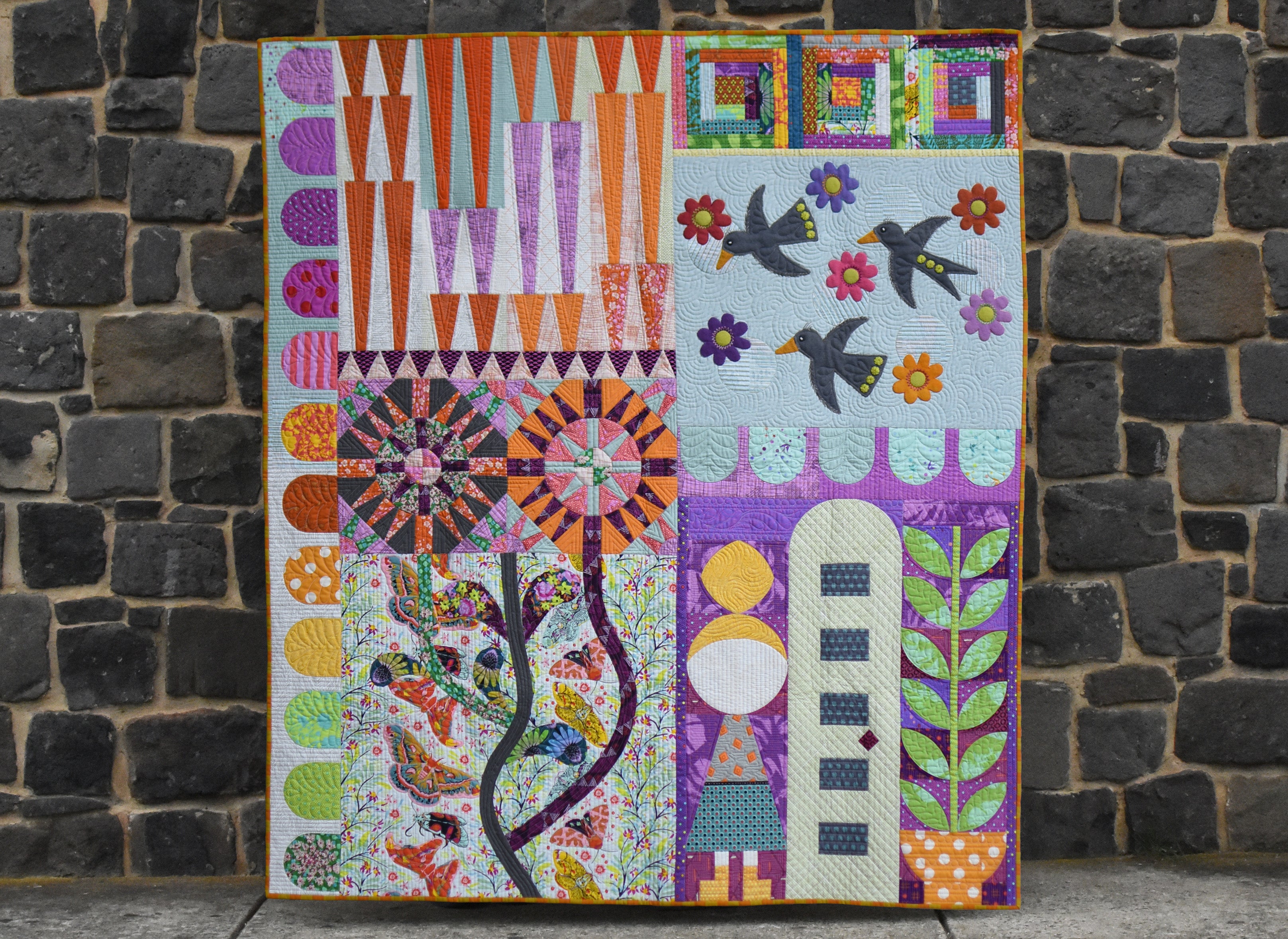 Tripping Quilt Pattern - Part 6