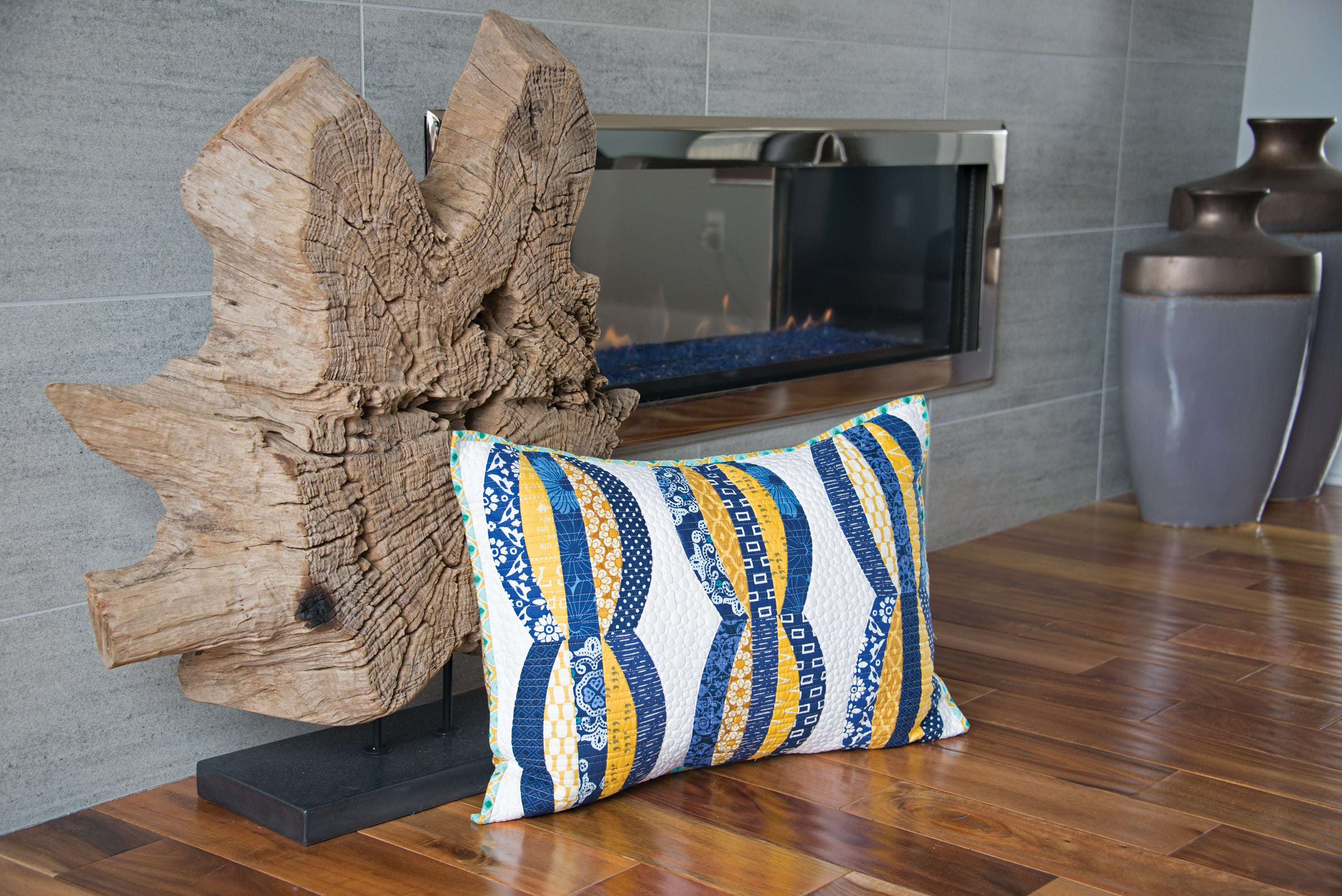 Contemporary Curved Quilts