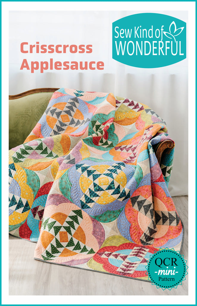 Crisscross Applesauce Quilt Pattern (3-Pack)