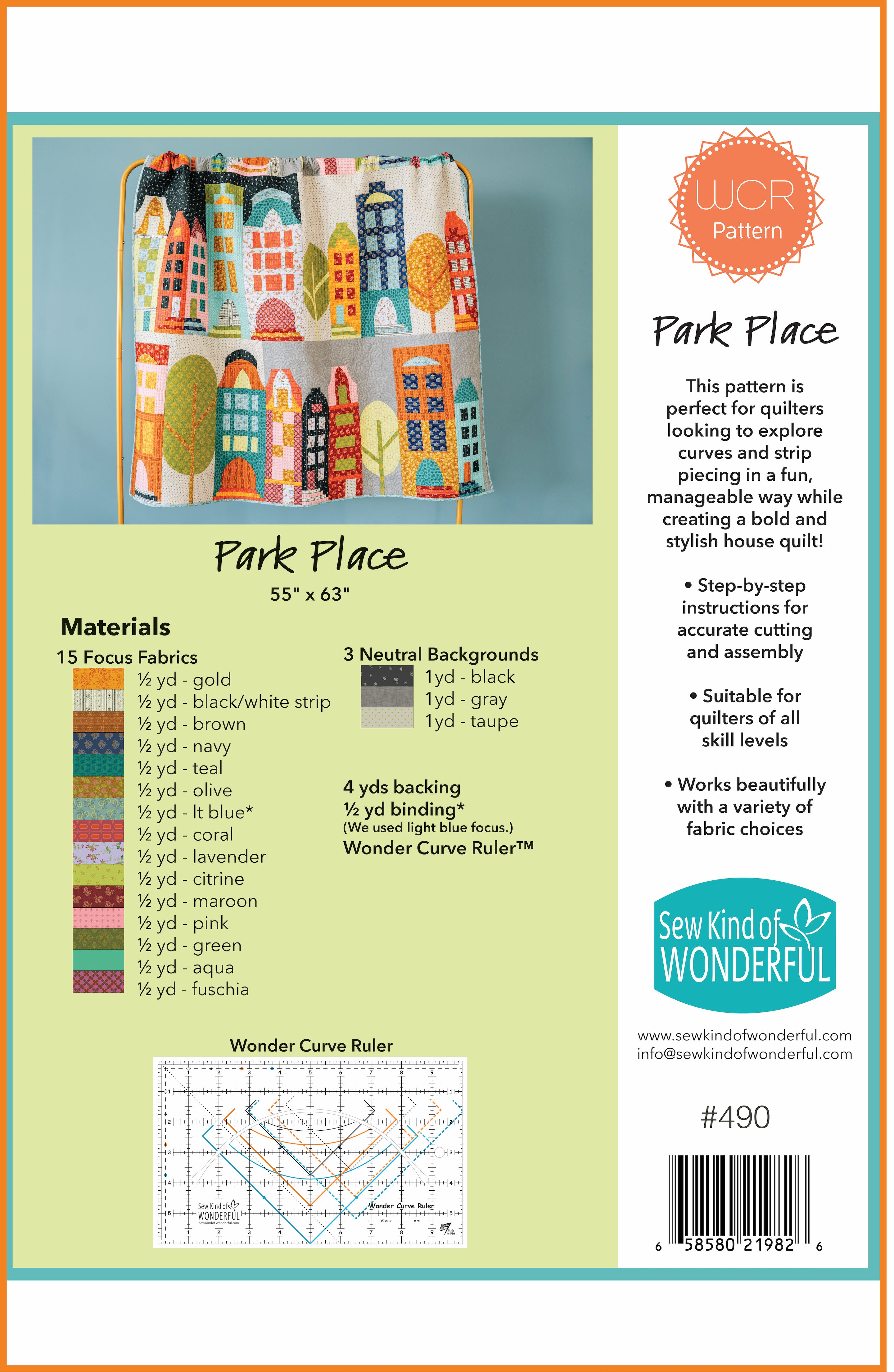 Park Place Quilt Pattern (May 2025 Release Date)