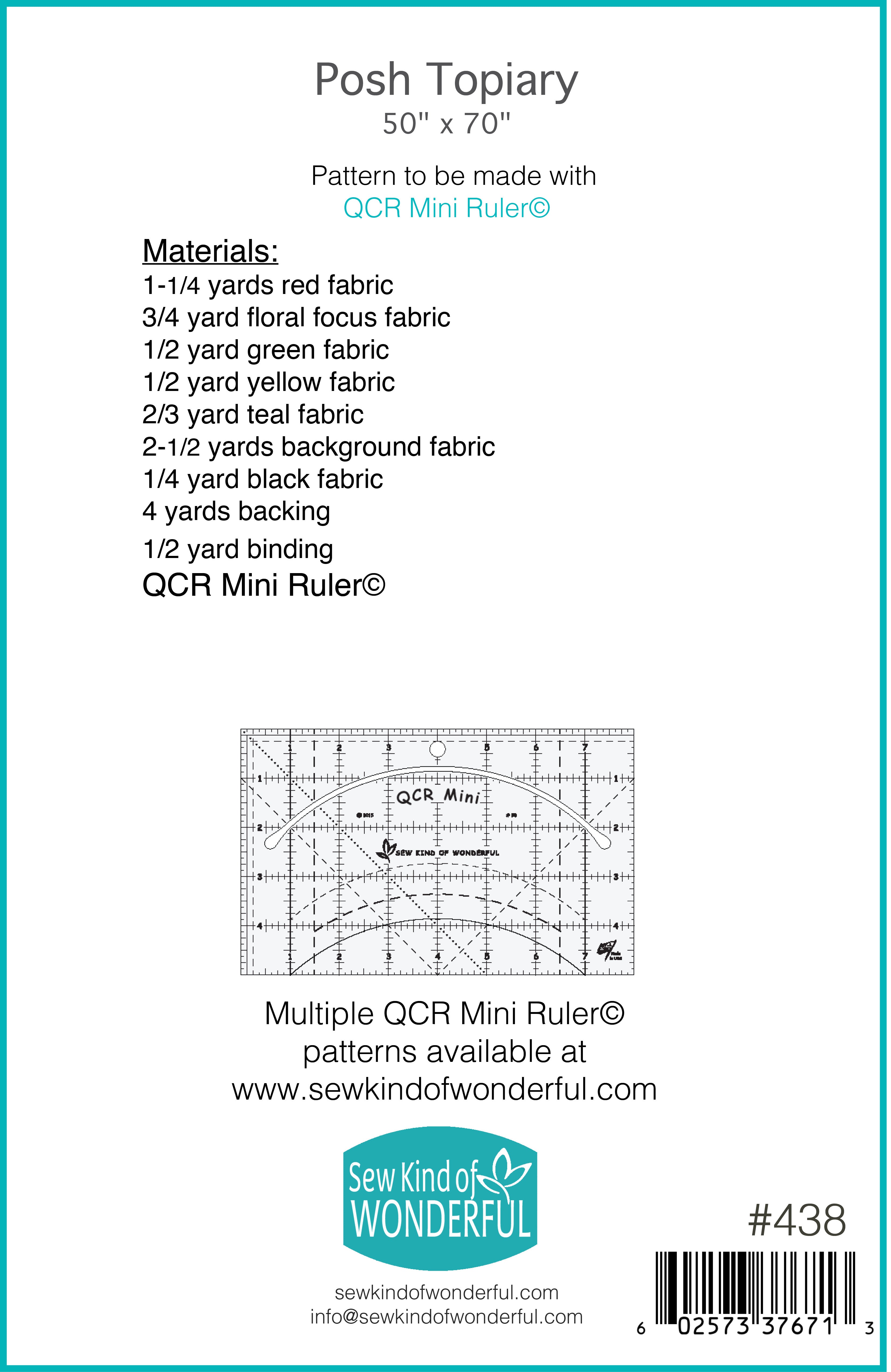QCR Mini Ruler Patterns