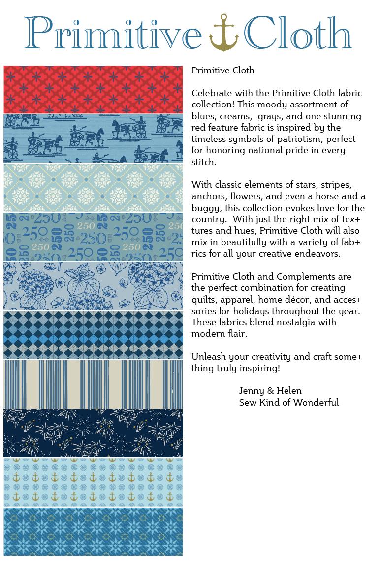Posh Party Quilt Kit in Primitive Cloth (Ships December 2025)
