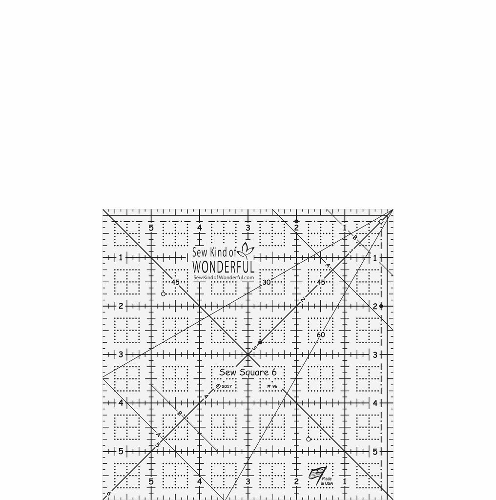 Sew Square Ruler Set (4-6-8-10) – Sew Kind of Wonderful