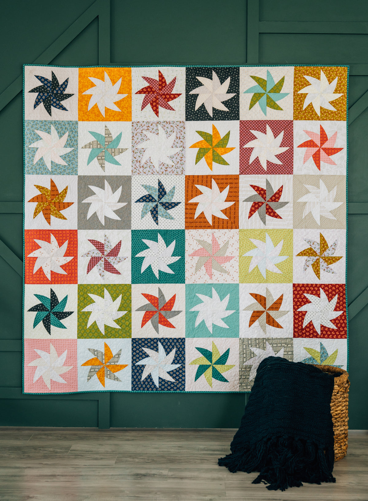 Quebec Patterns Chic Sisters Revival Quilt Pattern (PDF)