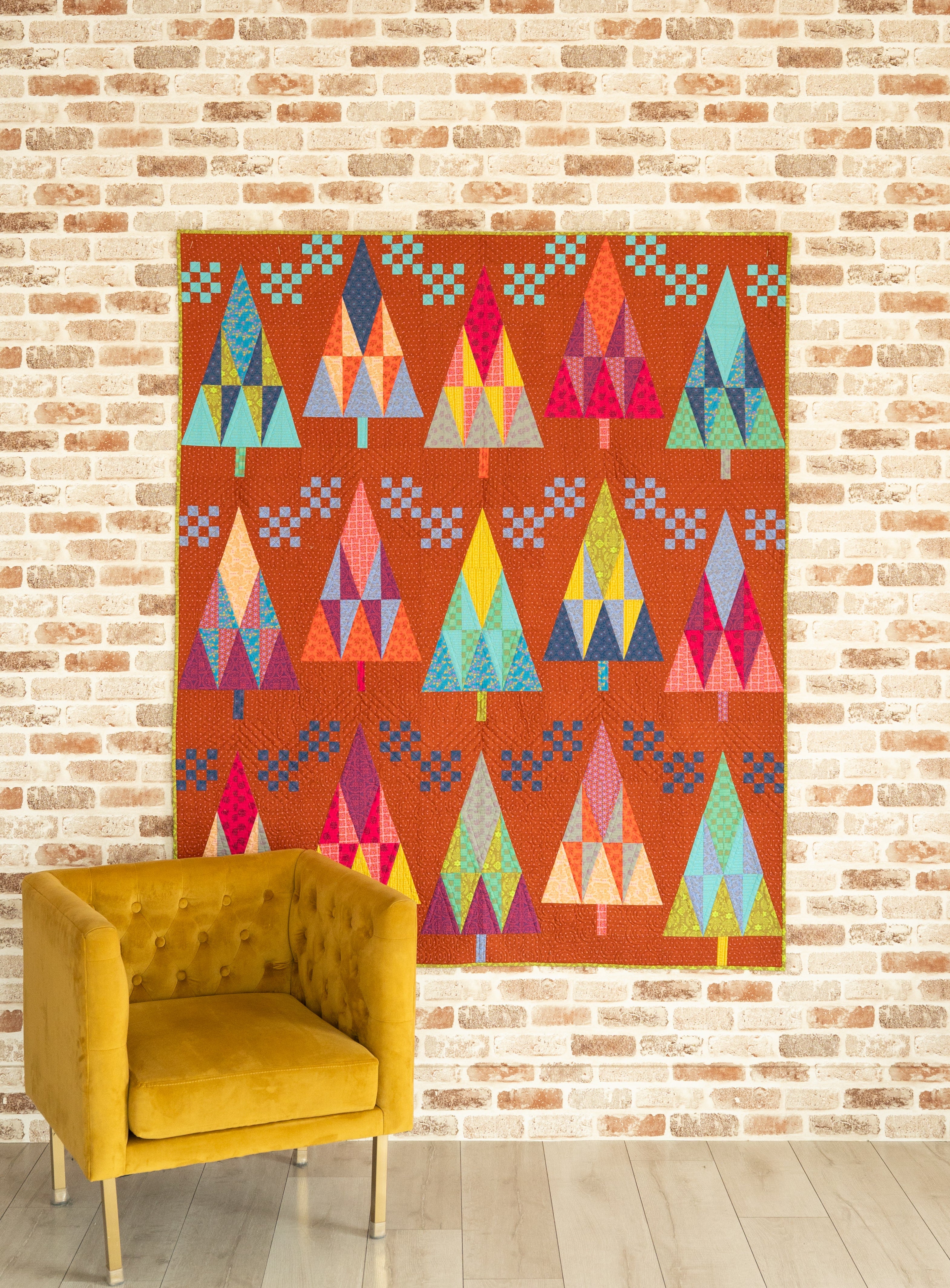 Ember Cloth Ponder Trees Quilt Kit (PRE-ORDER)