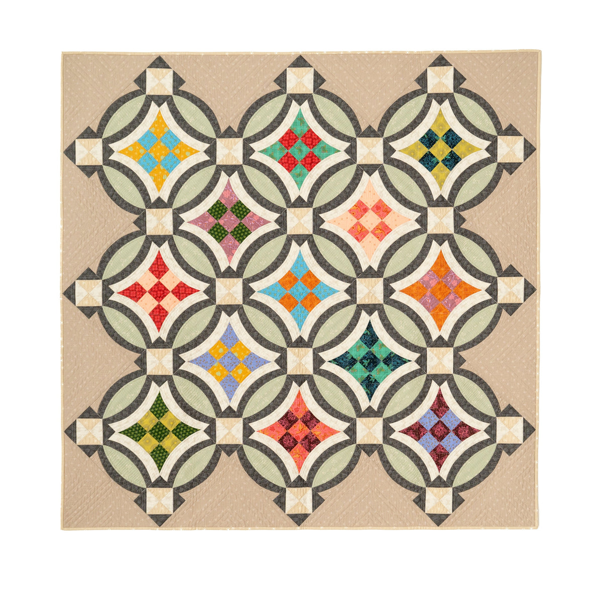 Nine Patch Revival Quilt Pattern (PDF)