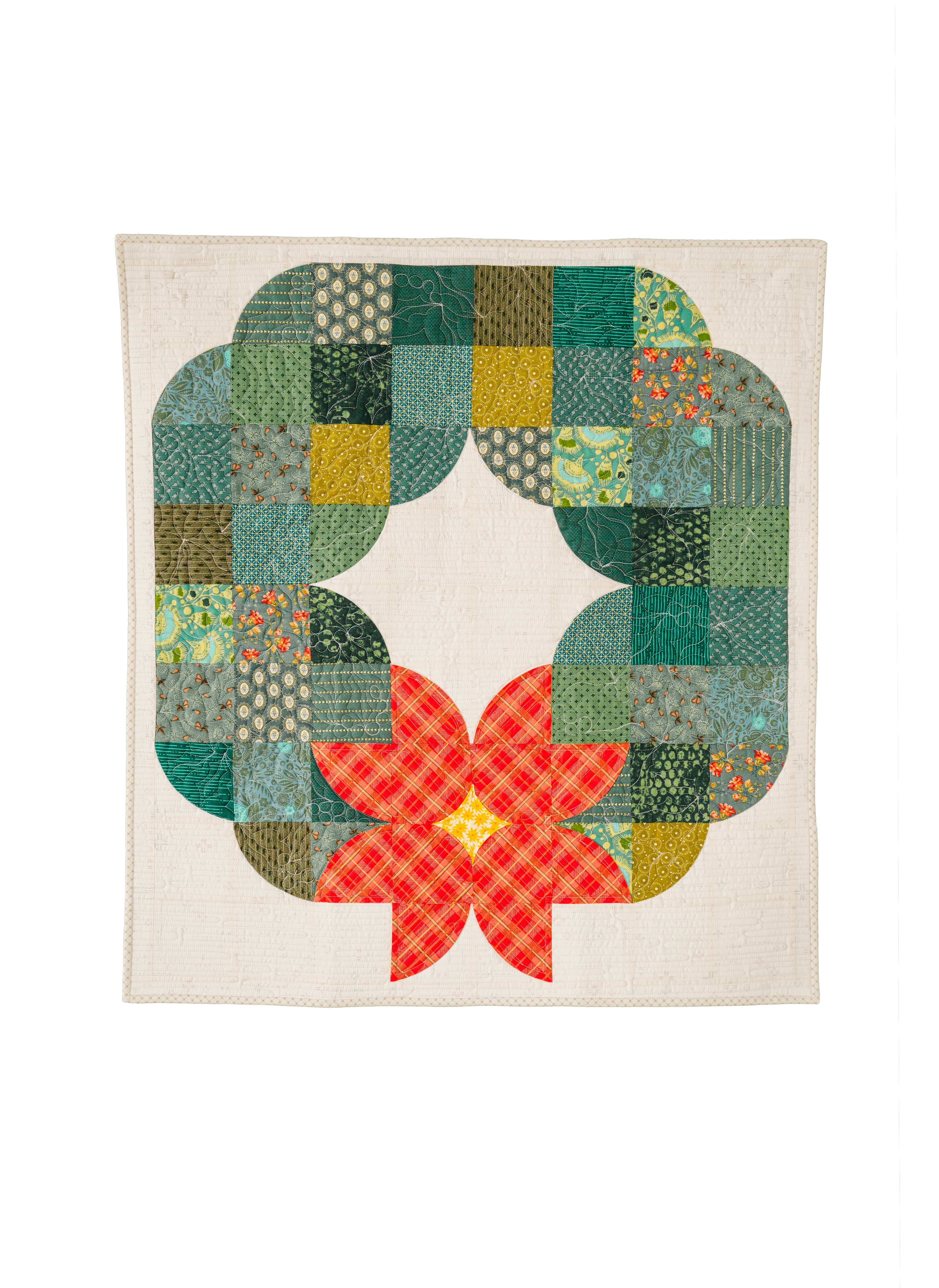 Posh Wreath Quilt Kit