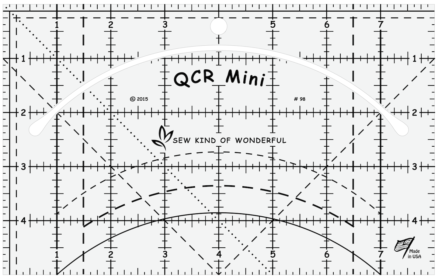 Posh Sunflower Ruler/Pattern Combo