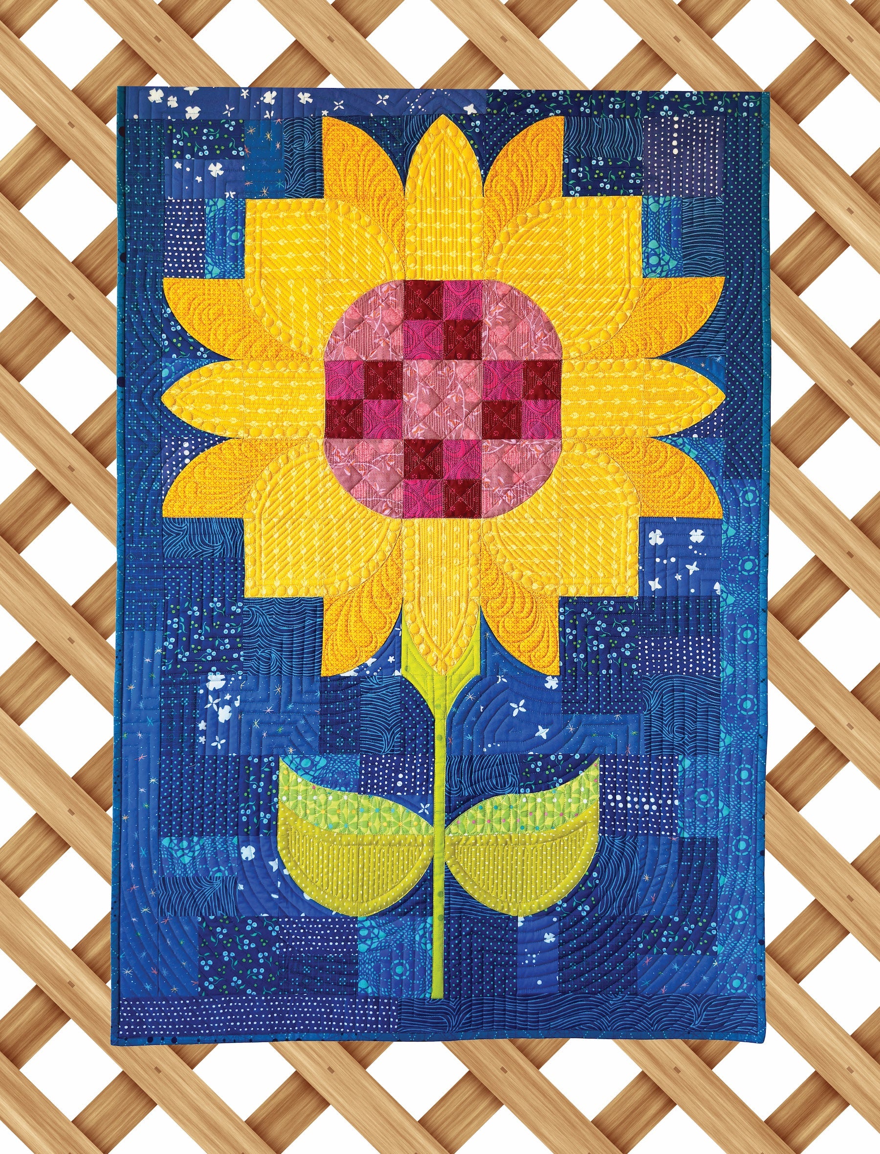 Posh Sunflower Ruler/Pattern Combo