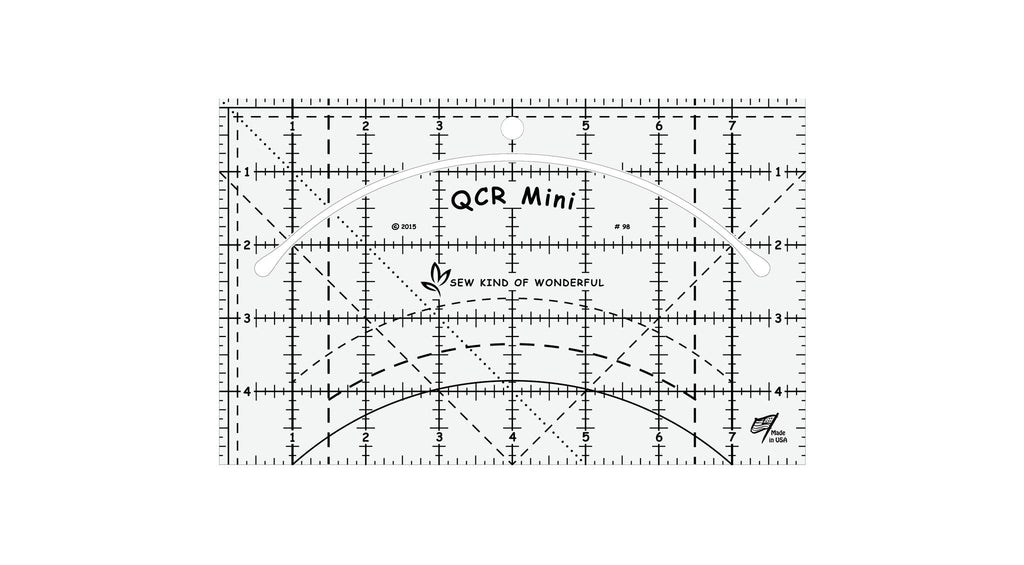 QCR Mini Ruler © (3-Pack)