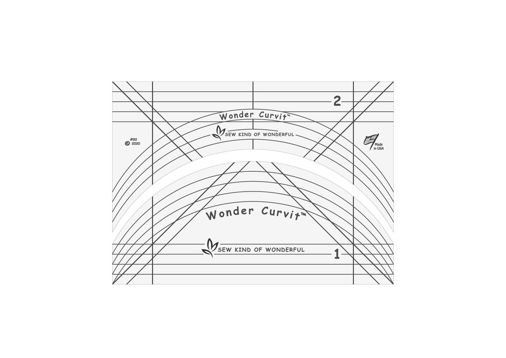Wonder Curvit Long-arm Ruler Set (3-Pack)